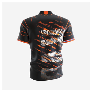 เสื้อแจ็คเก็ตเบสบอลแขนสั้นผู้ชายแบบสั่งทำพิเศษ สไตล์ลำลอง ยูนิเซ็กซ์ ผ้าโพลีเอสเตอร์ เฟรนช์เทอร์รี่ ซิปแบบรูดขึ้น-ลง กันน้ำ สำหรับเล่นกีฬาเบสบอล - Product Image 2