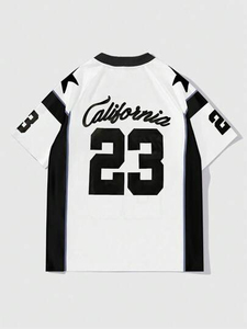 Camiseta de Hombre de Corte Cuadrado, Estilo Urbano, de Algodón Premium de 300GSM, Tejido Grueso, con Hombros Caídos - Product Image 4