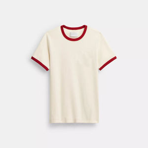 Womens everyday essential T shirt relaxed fit soft cotton casual wear fashion top for <b>comfortable</b> stylish daily outfits - Product Image 1