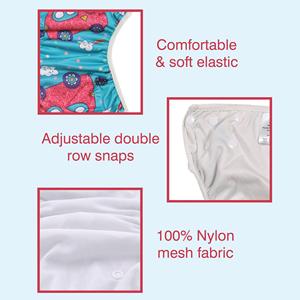 Couche-culotte de bain réutilisable/conception de voiture de costume de bain - Product Image 3