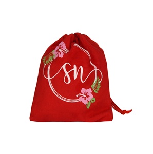 Custom 2021 <b>Large</b> Unicorn <b>Canvas</b> Sublimation Christmas Santa Sack <b>Plain</b> Cotton Drawstring Gift Bags Personalize Shopping Bags - Product Image 1