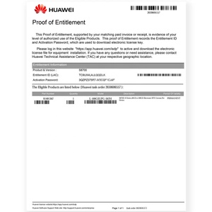 S6730-H Loạt 40GE Nâng Cấp Lên 100GE RTU Giấy Phép Phần Mềm Giấy Phép L-100GEUPG-S67H Để Giao Hàng Nhanh - Product Image 2