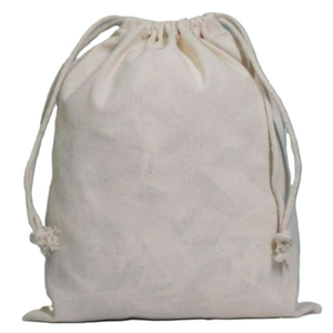 Custom Size Reusable Eco-Friendly Durable Water Resistant Cotton Drawstring Pouch for Shoe Storage & Daily Use - Product Image 2