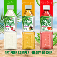Boisson à l'Aloe Vera Saveur Fraise Splash Fusion Juteuse Aloe & Fraise (500ml) Origine Vietnam Meilleure Vente ODM & Marque Blanche