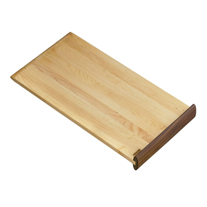 Planche à découper en bois tendance, forme ronde, réutilisable, alimentaire, épaisseur 1,3 cm, ustensile de cuisine pour couper - Product Image 6