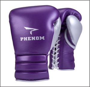 Phenom Boxing Metallic Purple/silver Lace Sparring <b>Gloves</b> New Design Customize Logo Special SG-202 Boxing <b>Gloves</b> for Training - Product Image 3