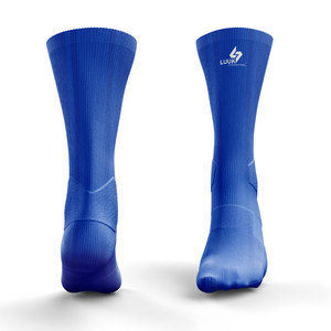 Chaussettes de sport personnalisées par sublimation avec semelle antidérapante haute adhérence pour le football, le soccer, la gym, la course à pied, les vêtements d'équipe, vente en gros - Product Image 4