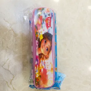 กล่องดินสอ VIKAS X ULTRA สำหรับเด็ก  วัสดุพลาสติกแข็งแรงทนทาน พร้อมคลิปล็อคแน่นหนา  ลายพิมพ์สติกเกอร์ ดีไซน์พรีเมียม - Product Image 5