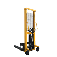 Apilador Manual de Alta Resistencia, Apilador Hidráulico Manual con Cadena de Elevación, en Oferta