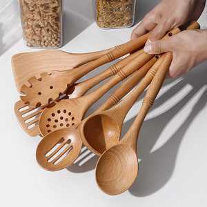 Cuchara de Cocina de Madera con Mango Largo, Diseño Clásico, Ecológica - Product Image 5