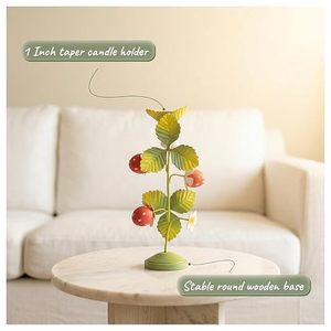 Impresionante Portavelas con Forma de Árbol de Hongos, Decoración Navideña para el Hogar, Resistente al Calor - Product Image 4