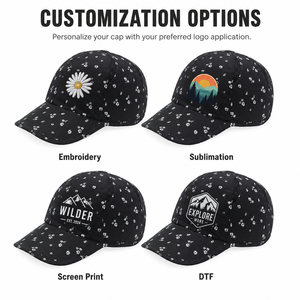 Gorra de Béisbol Unisex de 6 Paneles, Negra Sólida, 100% Algodón Lavado, Ajustable, Informal, para Adultos - Product Image 3
