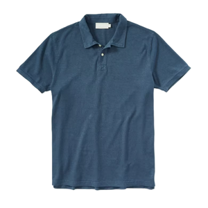 Chemises de golf pour hommes 100% coton tissé, brodées, unies, séchage rapide, élégantes, confortables, douces, respirantes, vêtements décontractés pour l'extérieur - Product Image 1