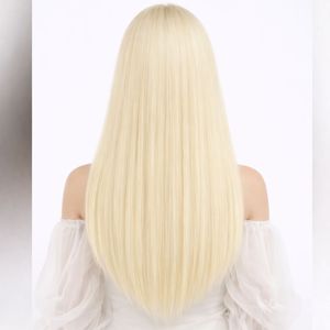 Extensiones de Cabello Liso de 22 Pulgadas con Puntas de Queratina, Color Rubio Claro, Calidad Super Double Drawn - Product Image 6