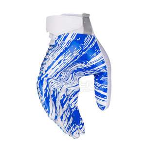 Gants de football américain en cuir légers, respirants, confortables, avec rembourrage, haute performance d'adhérence, construction durable - Product Image 5