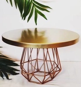 Most demanded metallic warm toned cake stand perfect centerpiece for weddings, birthdays, and party decorations - Product Image 5