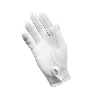 Gants en coton brodés avec le logo de l'arche royale maçonnique, format officiel blanc, gants maçonniques - Product Image 1