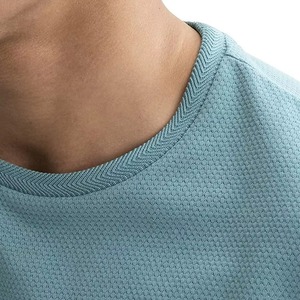 เสื้อยืดผู้ชายดีไซน์ล่าสุด แฟชั่นเสื้อยืดผู้ชาย สีพื้น - Product Image 6