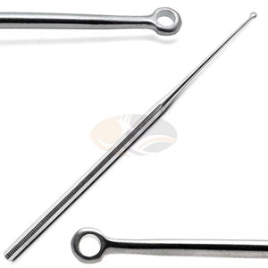 เครื่องมือผ่าตัดหูคุณภาพสูง JACKBILLY ทำจากเหล็กกล้าไร้สนิมชนิดใช้มือ  ชุดอุปกรณ์ผ่าตัดหูแบบปลายทู่  พร้อมที่เกี่ยวหูแบบวงกลม - Product Image 1