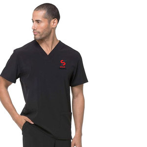 Tenue d'infirmière flexible Solid Trader pour le personnel des urgences, matière infroissable, finition douce au toucher, uniforme d'hôpital - Product Image 4