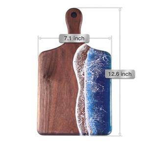 Tabla de Cortar de Madera y Resina al por Mayor, Tabla de Cortar de Cocina Hecha a Mano con Resina Epoxi para el Hogar, Restaurantes y Servicios de Catering - Product Image 3