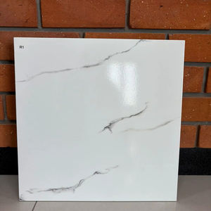 Custom Size 40x40 Marble Floor Tiles Polished Glazed Porcelain Calacatta <b>Wall</b> Tiles 400x400mm Matte Ceramic Kitchen Tiles - Product Image 1