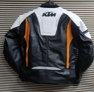 Men’s MotoCP Cowhide Leather <b>Racing</b> <b>Jacket</b>/Chaqueta – Premium Speed & Trackwear Gear Made To Measure CE Level 2 - Product Image 2