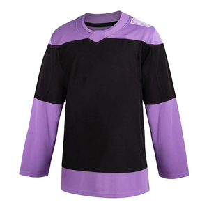 Maillot de hockey sur glace personnalisé respirant de haute qualité, vente en gros, design tendance avec votre propre logo - Product Image 1