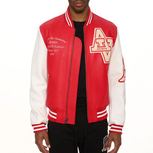 Chaquetas de Cuero Vacuno Resistentes al Agua de Alta Calidad 2026, Nueva Llegada, Más Vendidas, Precio Bajo, Chaquetas de Cuero Avirex para Hombre - Product Image 3