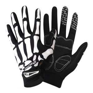 Gants de VTT personnalisés à doigts complets avec écran tactile et fermeture auto-agrippante pour le cyclisme en montagne - Gants de sport respirants haute performance - Product Image 1