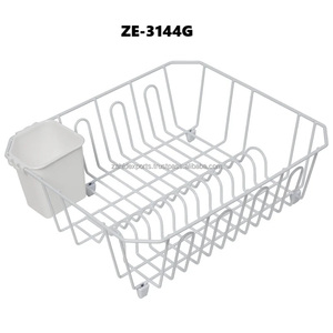 Hot Sale Handmade Stainless Steel Wire Basket with Stands for Bathroom Storage Utensil Compartment for Export - Product Image 3