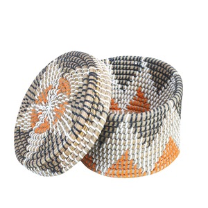 Decorative <b>Woven</b> <b>Basket</b> for Storage Handmade Storage <b>Basket</b> Wholesale eco-friendly Made Viet Nam - Product Image 1