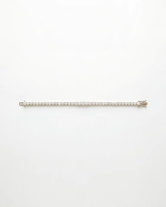Bracelet en diamant Embellisse, élégant, serti de cristaux, bijou de créateur, accessoire de mode haut de gamme réglable pour femmes - Product Image 2