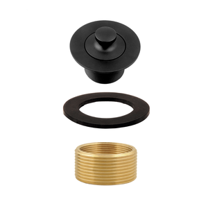 Kit de raccordement pour drain de baignoire avec plaque de sortie à trou unique pour l'installation et la réparation de la plomberie de la baignoire - Product Image 3