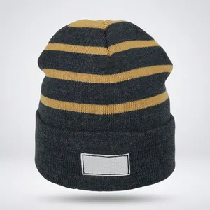 Nouveaux arrivages Bonnet professionnel de qualité supérieure au meilleur prix pour l'hiver Fabricant pakistanais concevez votre propre bonnet pour hommes - Product Image 6