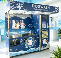 Station de lavage pour chiens en acier inoxydable à prix de gros, station de lavage pour animaux de compagnie en libre-service
