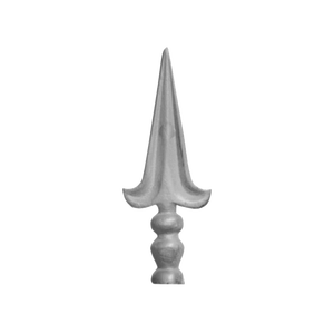 Adorno Clásico de Aluminio con Diseño de Flor de Lis para Barandilla, Puntal Decorativo para Puerta de Villa, Tapa de Balaustre, Diseño Elegante - Product Image 3