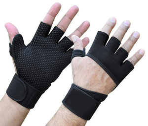 Customized Logo New Fashion Sport Workout Fitness Weight Lifting Gloves Cycling Gym Gloves for Men and Women - Product Image 4