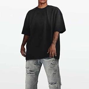 เสื้อยืดคัสตอมคุณภาพสูง สไตล์ลำลอง ทรงโอเวอร์ไซส์ ผ้าคอตตอน 100% สำหรับผู้ชาย  รับสกรีนโลโก้  โพสต์โดย Dress Sports - Product Image 4