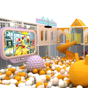 Meilleur prix <span class=keywords><strong>Mini</strong></span> aire <span class=keywords><strong>de</strong></span> jeux souple Petite aire <span class=keywords><strong>de</strong></span> jeux souple <span class=keywords><strong>avec</strong></span> toboggan et piscine à balles pour centres commerciaux, restaurants ou écoles - Product Image 5