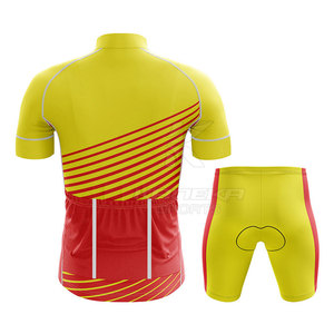 Uniforme de Ciclismo de Primera Calidad, Ligero, Anti-Sudor, Jersey y Pantalones Cortos Profesionales para Ciclismo, Venta al Por Mayor - Product Image 2