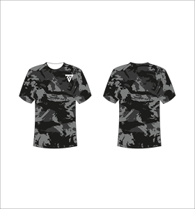 เสื้อยืดแขนสั้นลายเสือดาวผู้ชาย คอกลม สวมใส่สบาย ระบายอากาศได้ดี ทรงปกติ ลายพิมพ์ - Product Image 2