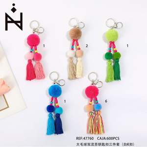 Llavero redondo de PVC, bonito llavero hecho a mano, regalo para bolso o cartera, accesorio 47760 - Product Image 1