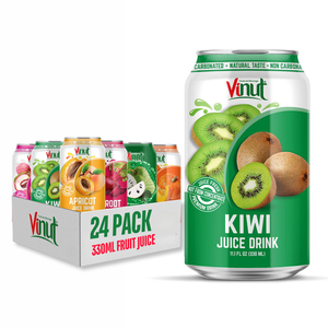 330ml de boisson au jus de kiwi sans sucre prix usine OEM/ODM échantillon gratuit marque privée du fabricant vietnamien - Product Image 1