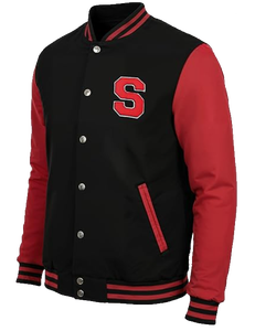 SBEA IMPEX Custom <b>Men's</b> Embroidered Stand Collar <b>Canvas</b> Varsity <b>Jackets</b> Front Custom Logo Winter Ready Polyester/Cotton Zipper - Product Image 5