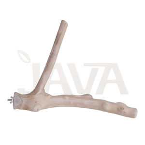 ของเล่นนกทำจากไม้กาแฟที่เป็นมิตรกับสิ่งแวดล้อม ทนทาน พร้อมที่นั่งรูปตัว Y และแท่นวางนกที่ได้รับแรงบันดาลใจจากธรรมชาติ M MW - Product Image 1