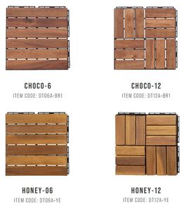 Best Selling BeNK Teak Wood Deck Tiles Interlocking Outdoor <b>Garden</b> <b>Set</b> Modern Panel Design Weather Resistant Solid Wood Panels - Product Image 1