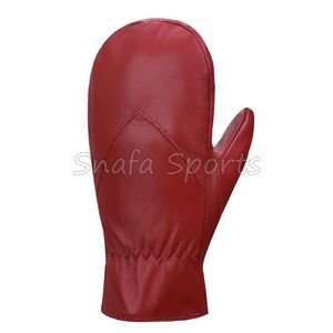 Guantes de Esquí para Hombre, Guantes de Cuero para Clima Frío de Invierno, Guantes de Piel para Invierno, Guantes de Cuero Auténtico - Product Image 4