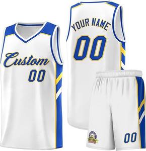 Conjunto Profesional Personalizado de Camiseta y Pantalones Cortos de Baloncesto con Tela que Absorbe la Humedad para Equipos Escolares, Clubes y Ligas Deportivas - Product Image 1