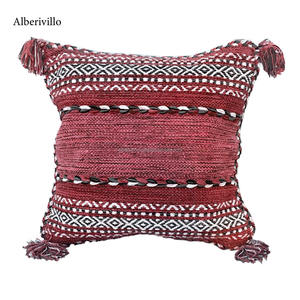 Funda de almohada marroquí para dormitorio, funda de cojín plegable personalizada hecha a mano, de algodón, cuadrada, Bohemia - Product Image 2